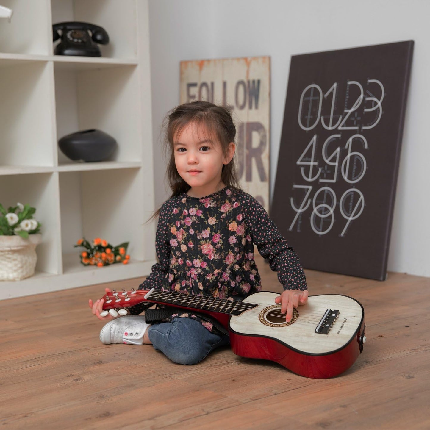 Gitarre für Kinder, Deluxe - Naturel