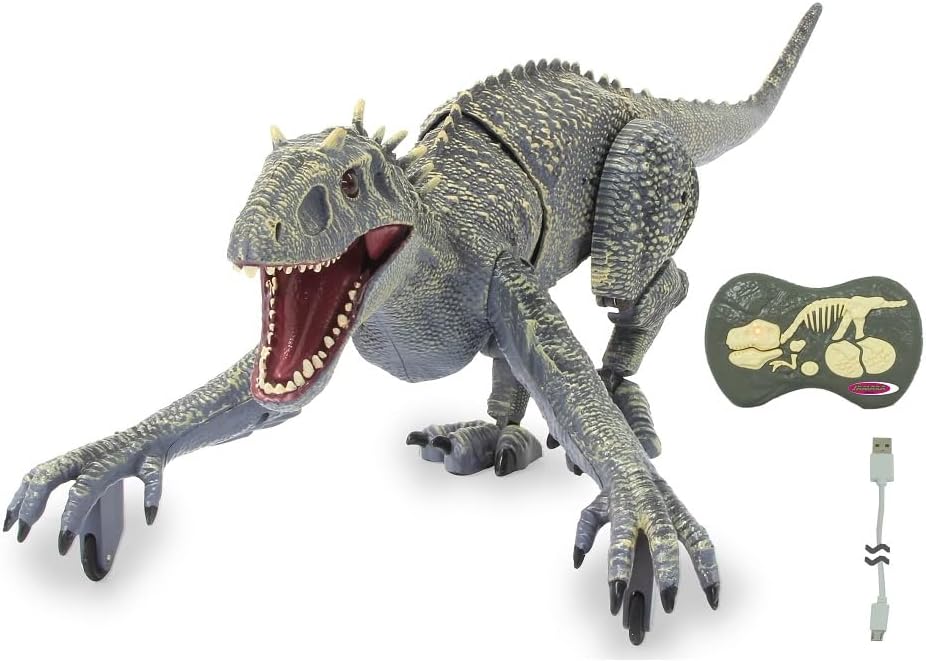 Dinosaurier Exoraptor Li-Ion 3,7V 2,4GHz grau