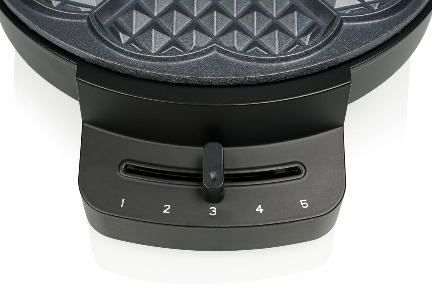 Waffeleisen Deluxe für 5 Herzwaffeln, Herzform Einzeln