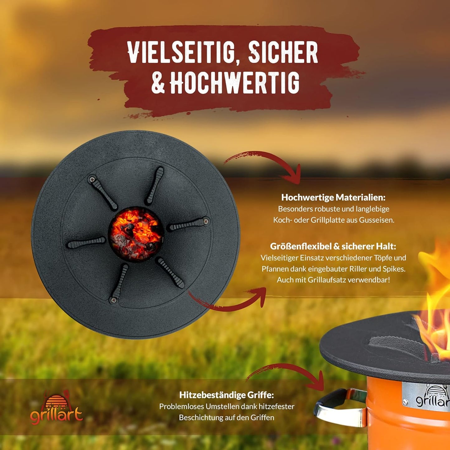 Raketenofen Powertrain, Orange