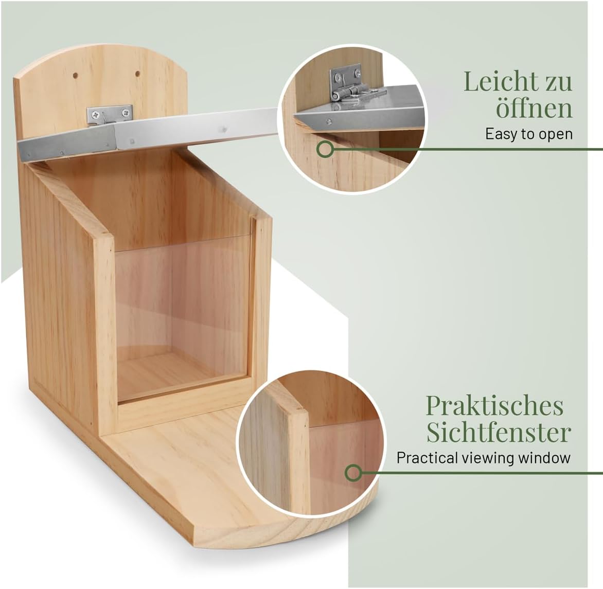 Eichhörnchenfutterstation, Eichhörnchen Futterhaus XL