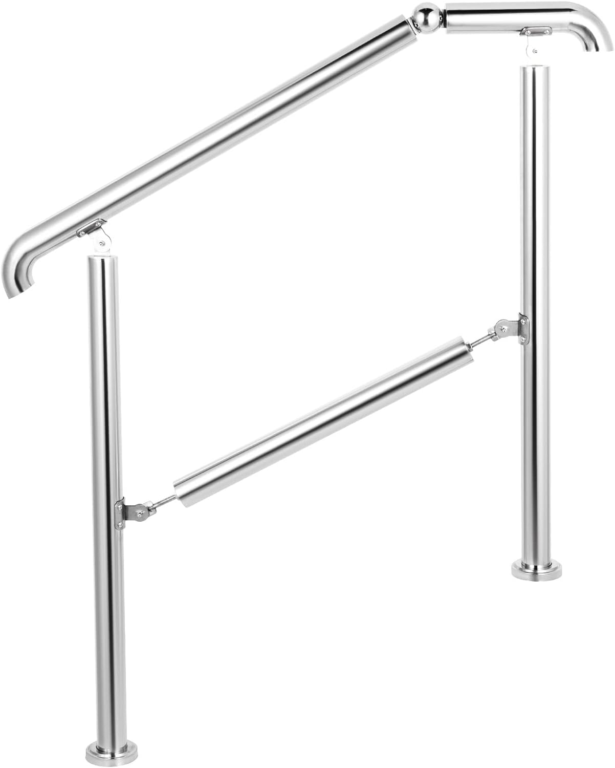 Handlauf für 5 Stufen mit verstellbarem Winkel, 5 Step