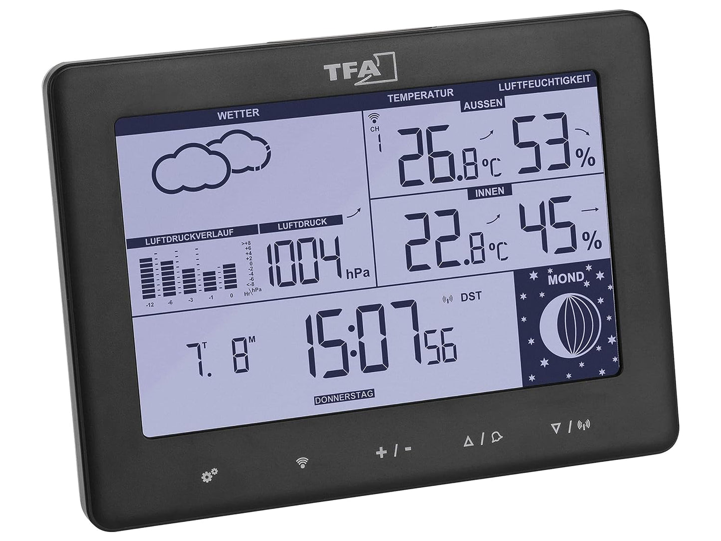 Funk-Wetterstation Elements, Deutsch