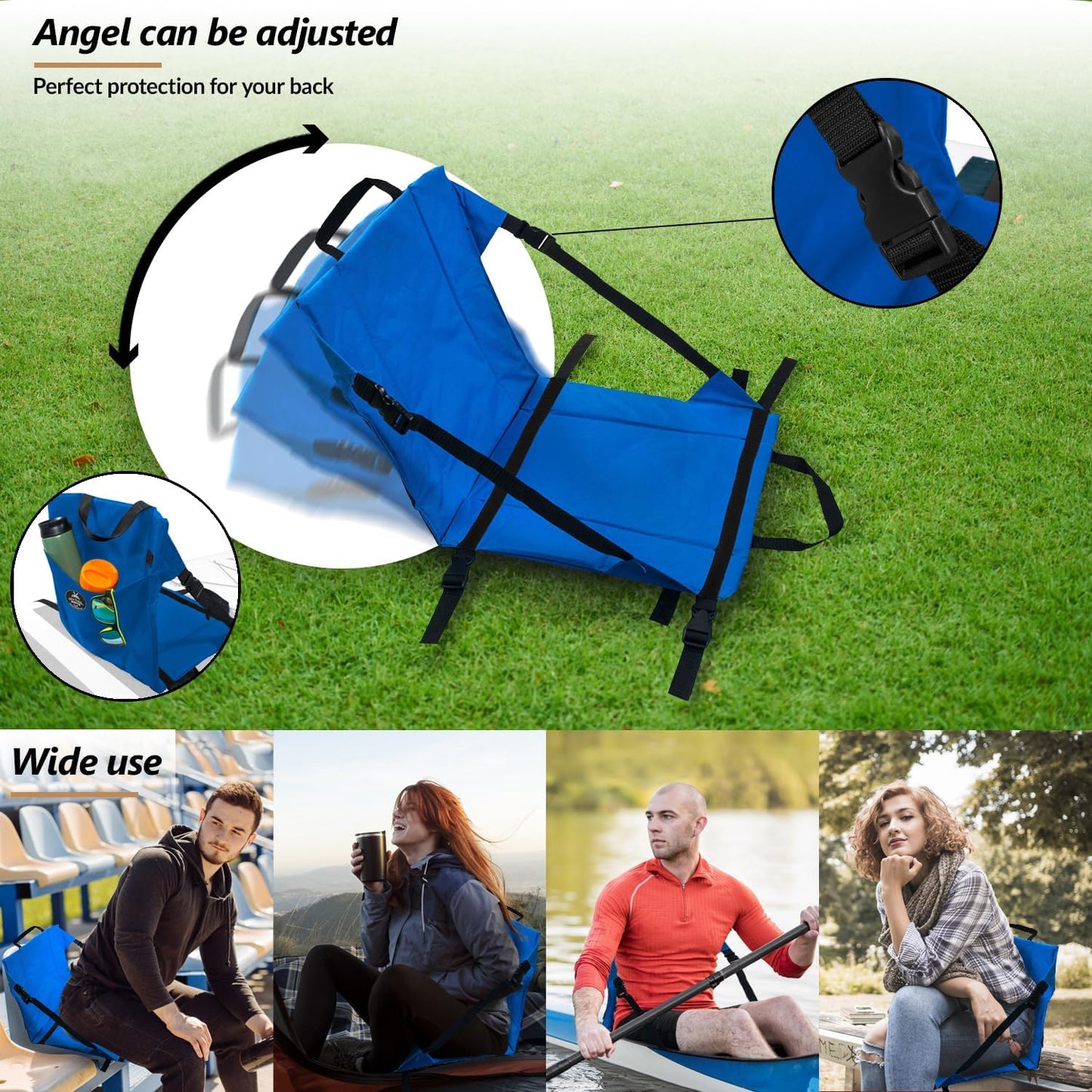 Kayak SUP-Sitz für Stand Up Paddling Board, Blue