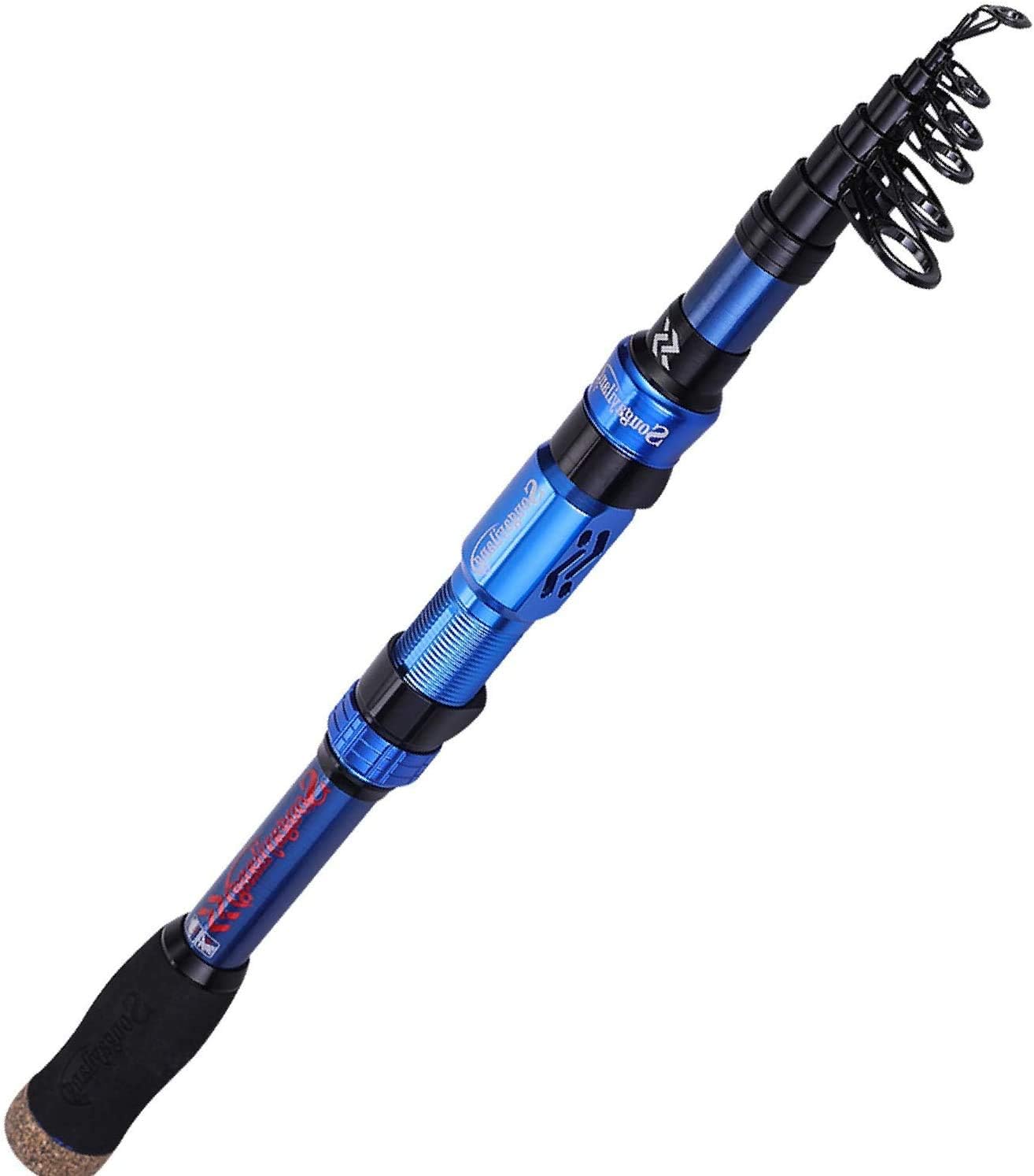 Teleskop-Angelrute, 1.8M/5.9FT / Blau