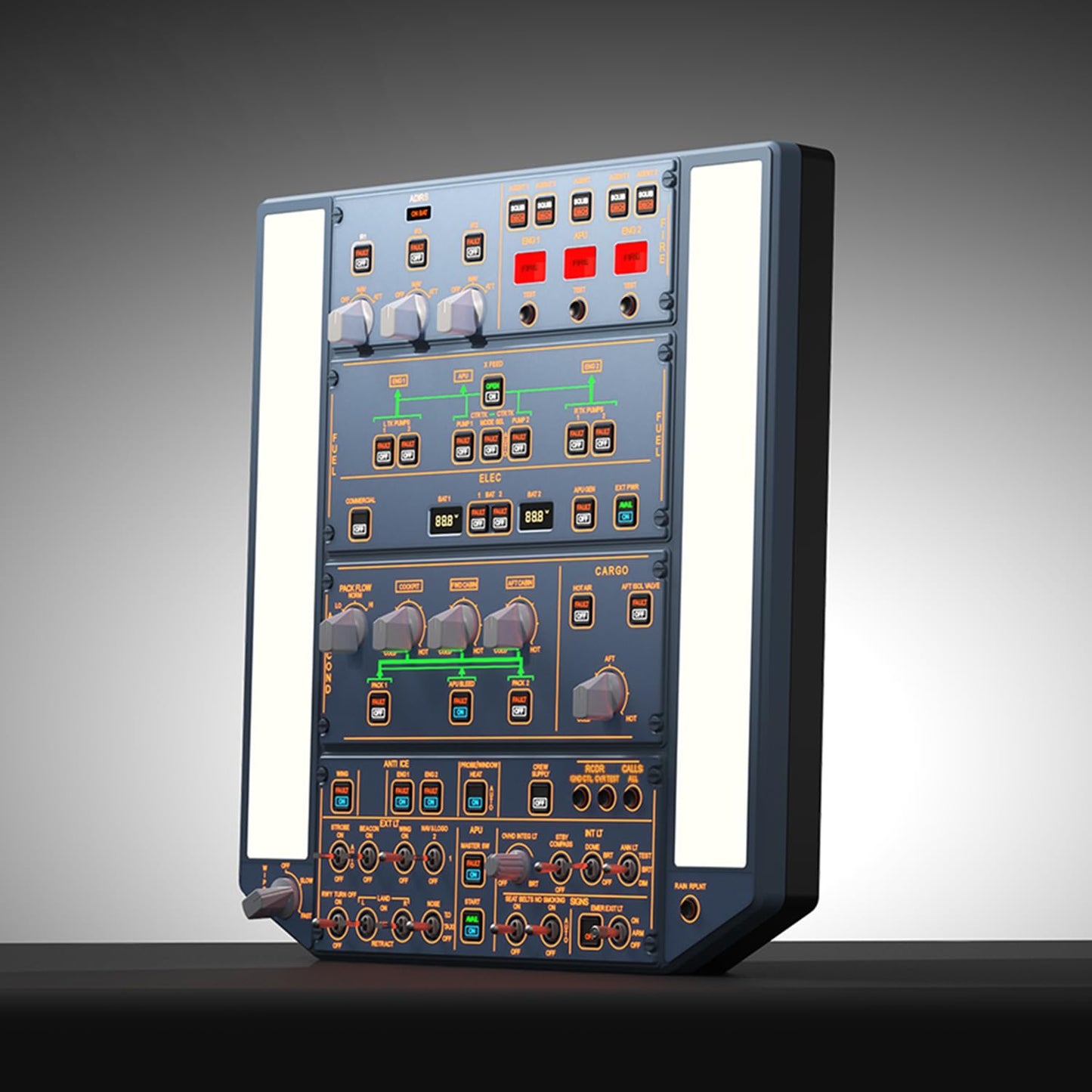 A320OVH Flugsimulator Overheadpanel