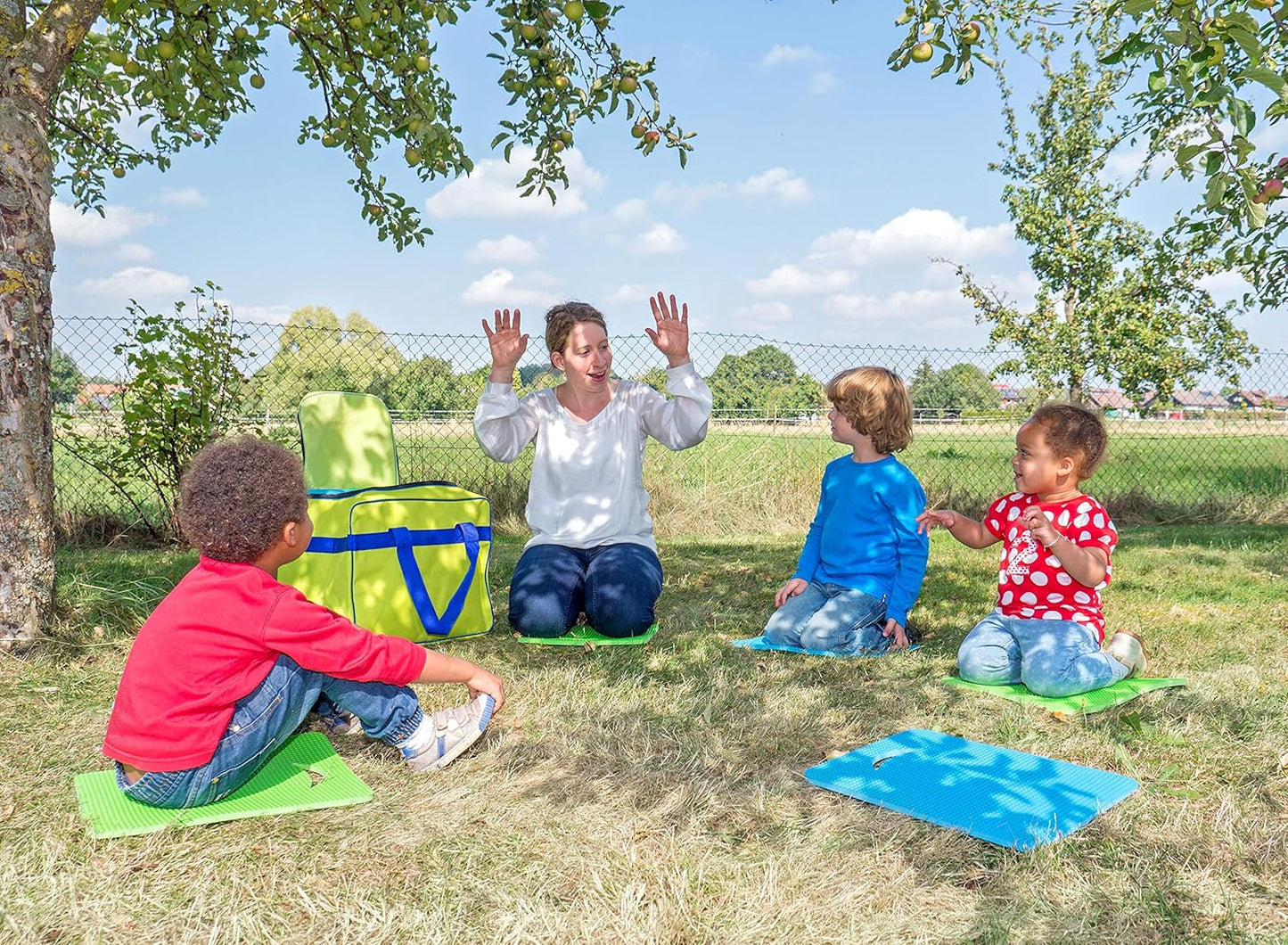 30-teiliges Sitzmatten-Set für Kinder