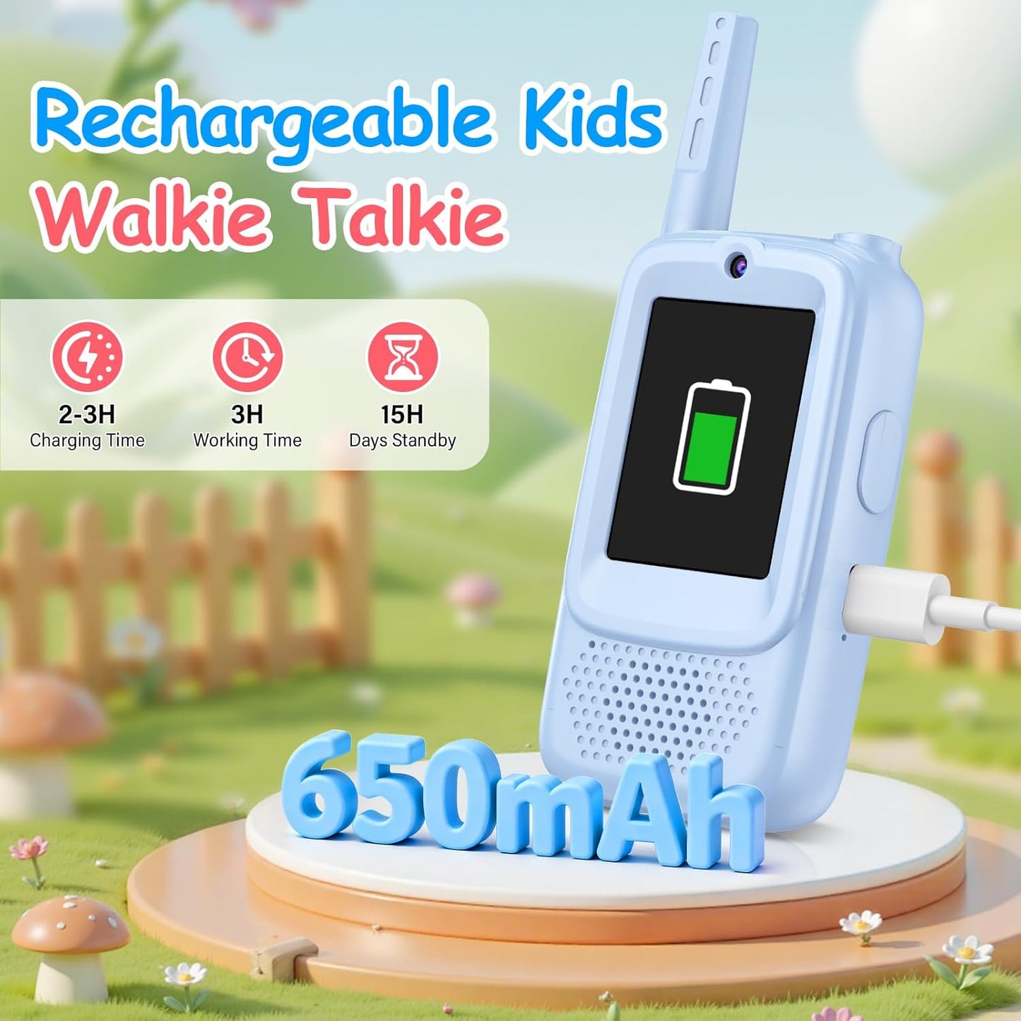 Video-Walkie-Talkie mit Stimmverzerrer