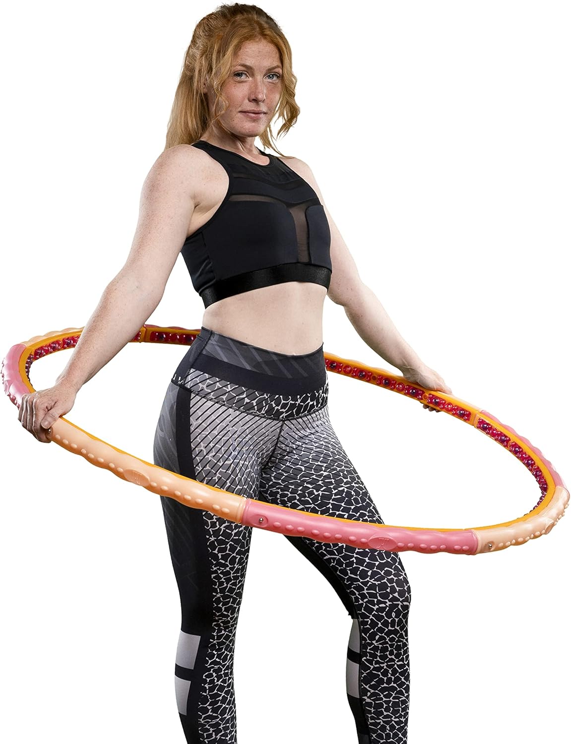 Hula Hoop Reifen mit Massagenoppen, Action Hoop 1,6kg