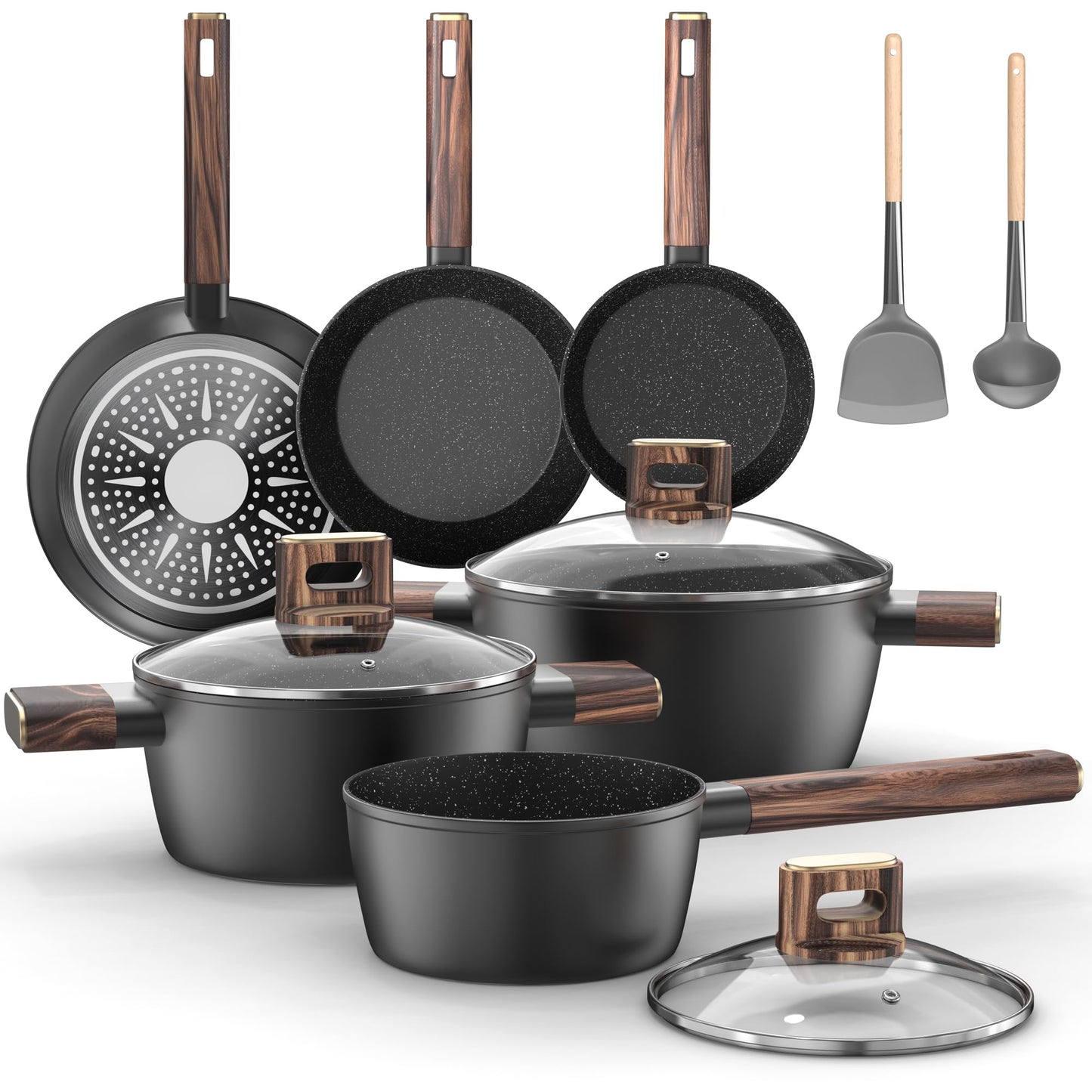 11-teiliges Kochgeschirr-Set, S