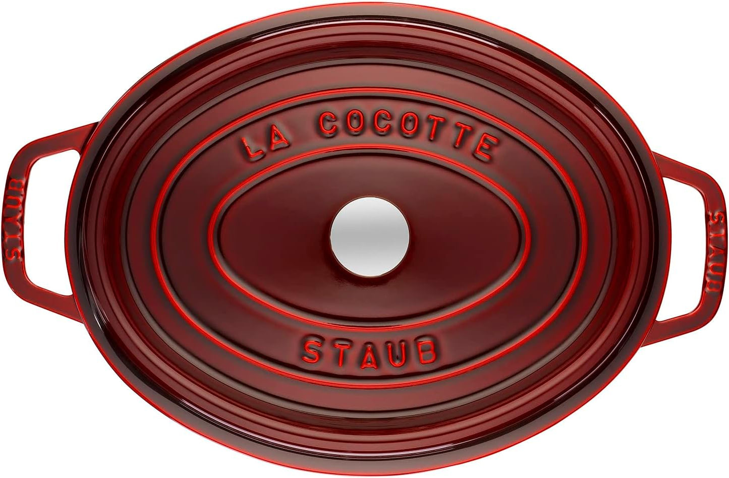Cocotte Bräter mit Deckel, 33 cm, 6.7 L Grenadine-Rot