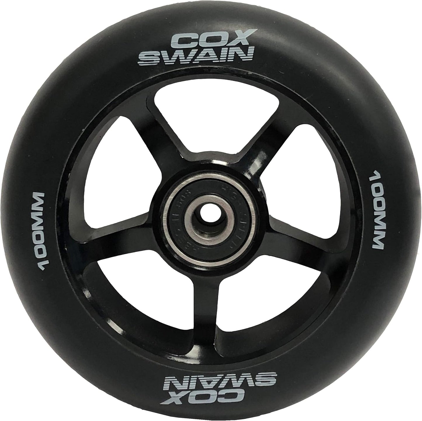 X-385 Stunt Rollen Set, Black/Black