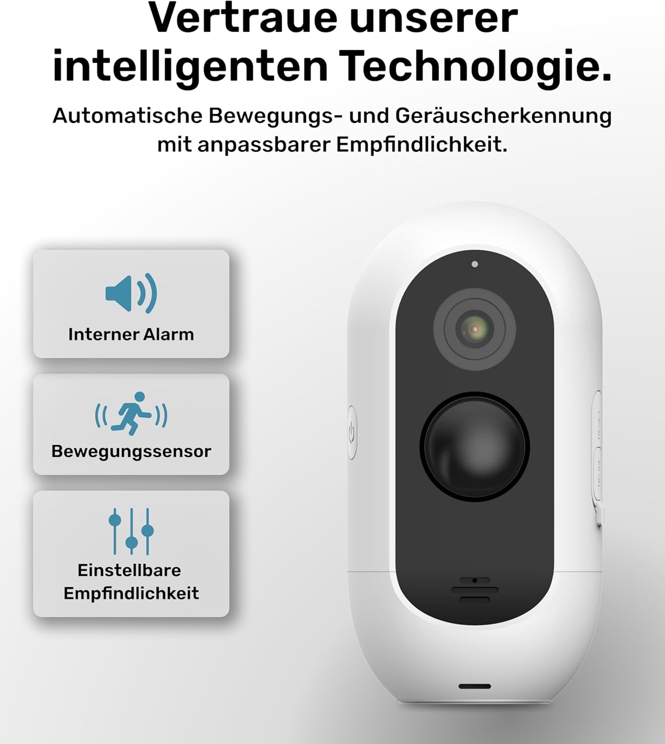 Outdoor Haustierkamera mit 2-Wege-Audio, PetCam Free Outdoor geeignet mit Akku