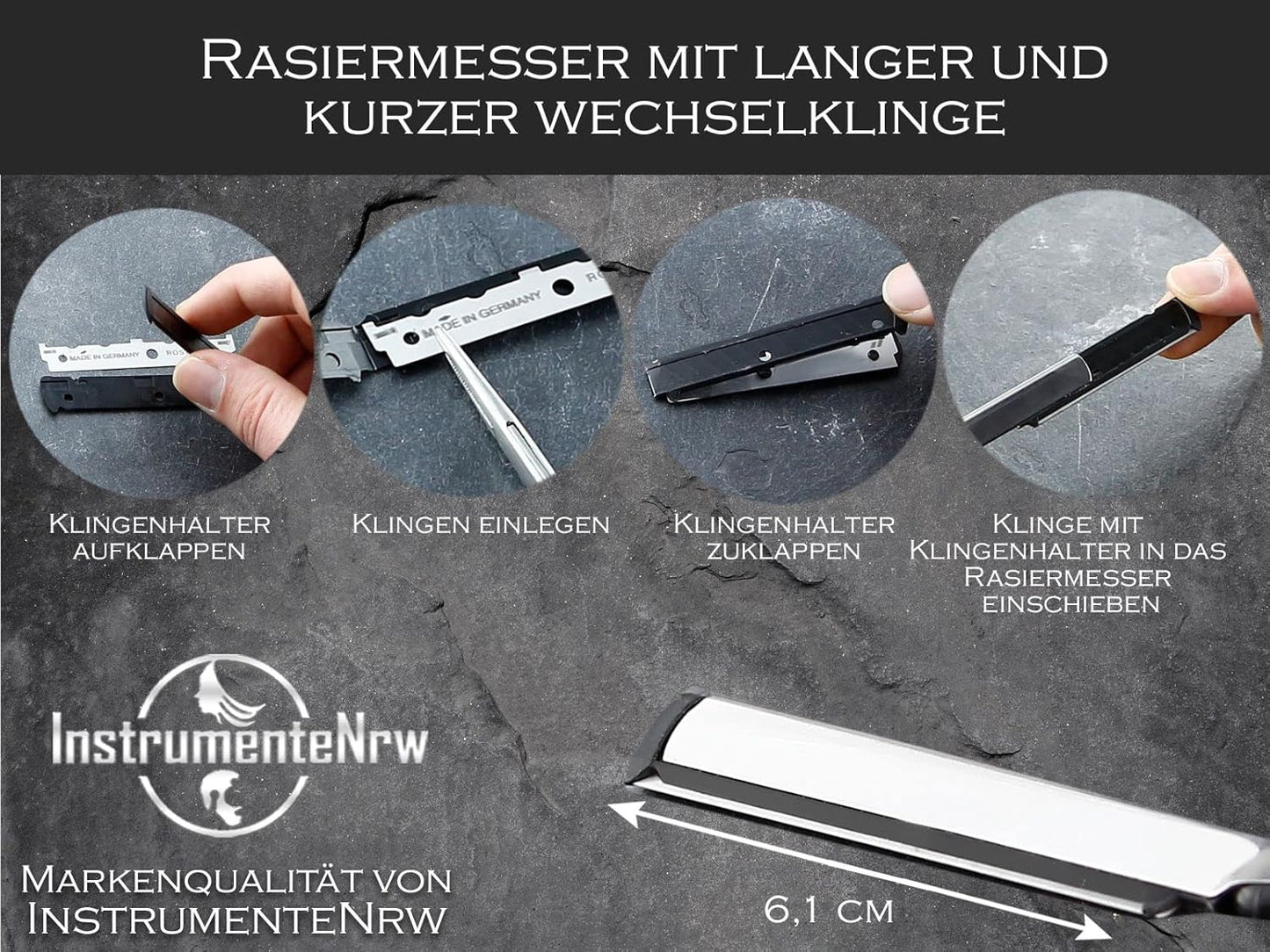 Rasier-Set, Silber