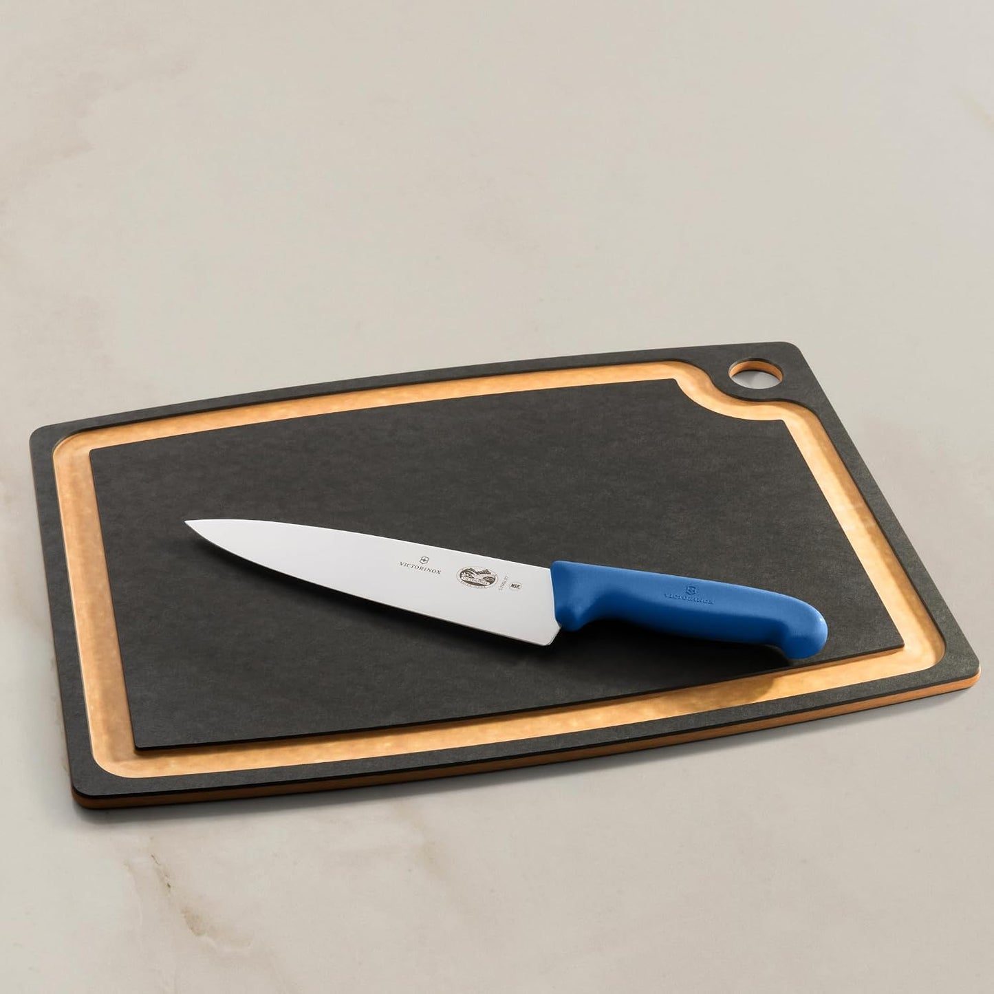 Fibrox Kochmesser, Blau