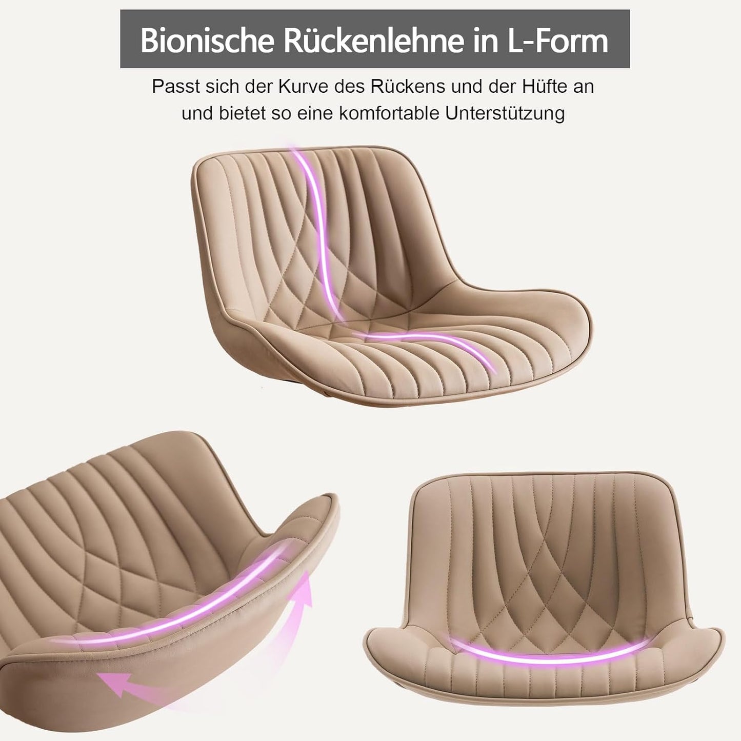Höhenverstellbarer Barhocker, Alles Khaki