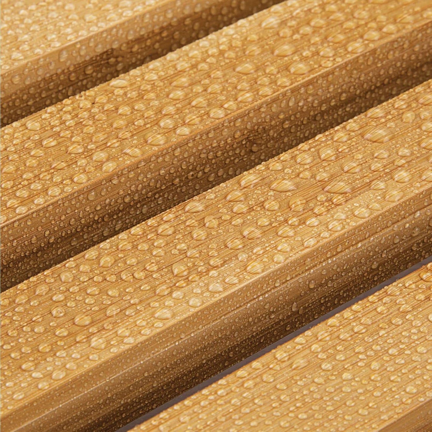 Rutschfeste Bambusmatte, 24 x 18