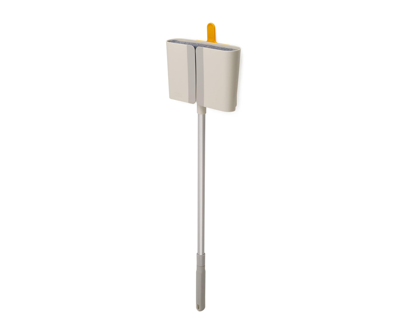 CleanTech Wandbesen mit verstellbarem Stiel und Besenabdeckung, Besen