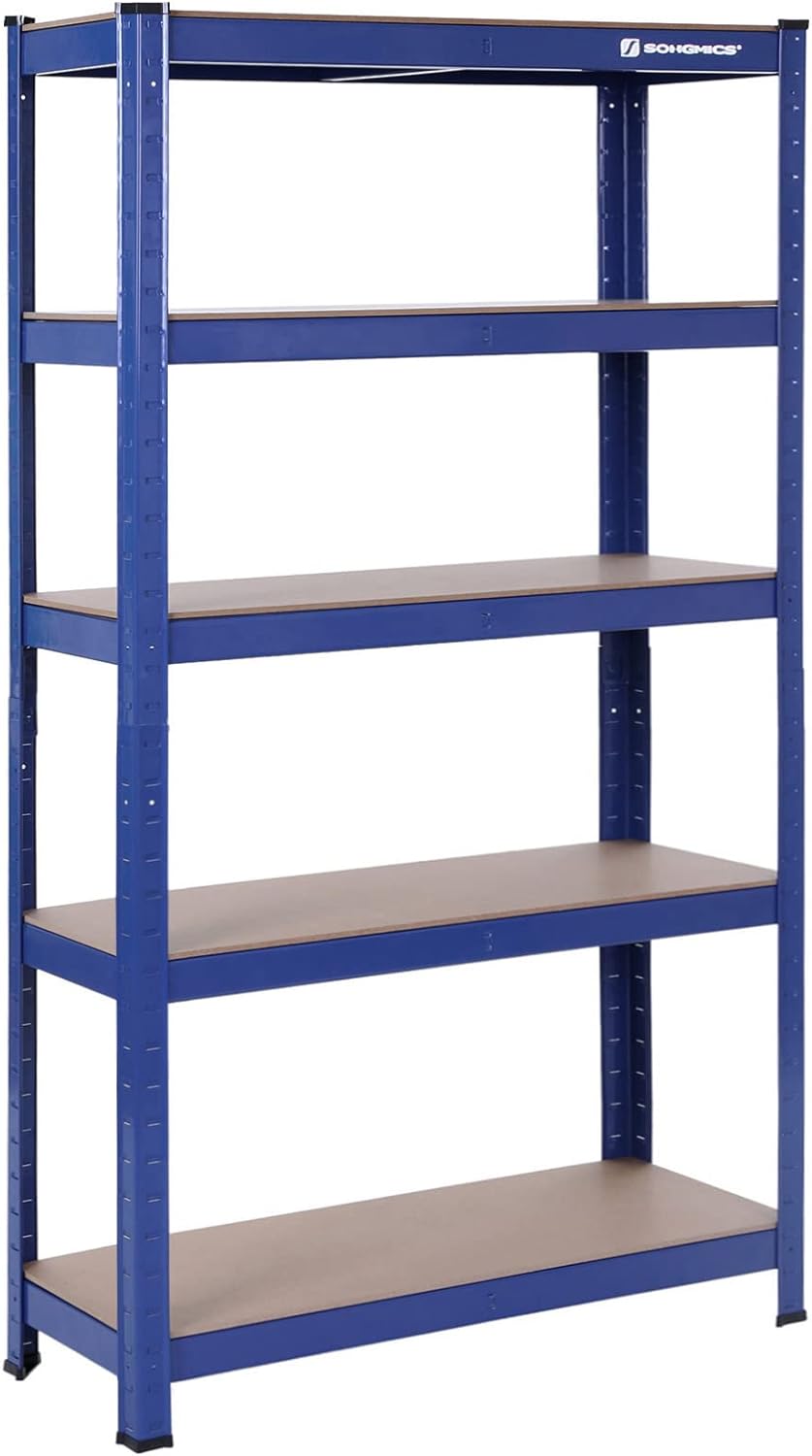 Schwerlastregal, 30 x 75 x 150 cm, Blau, 1