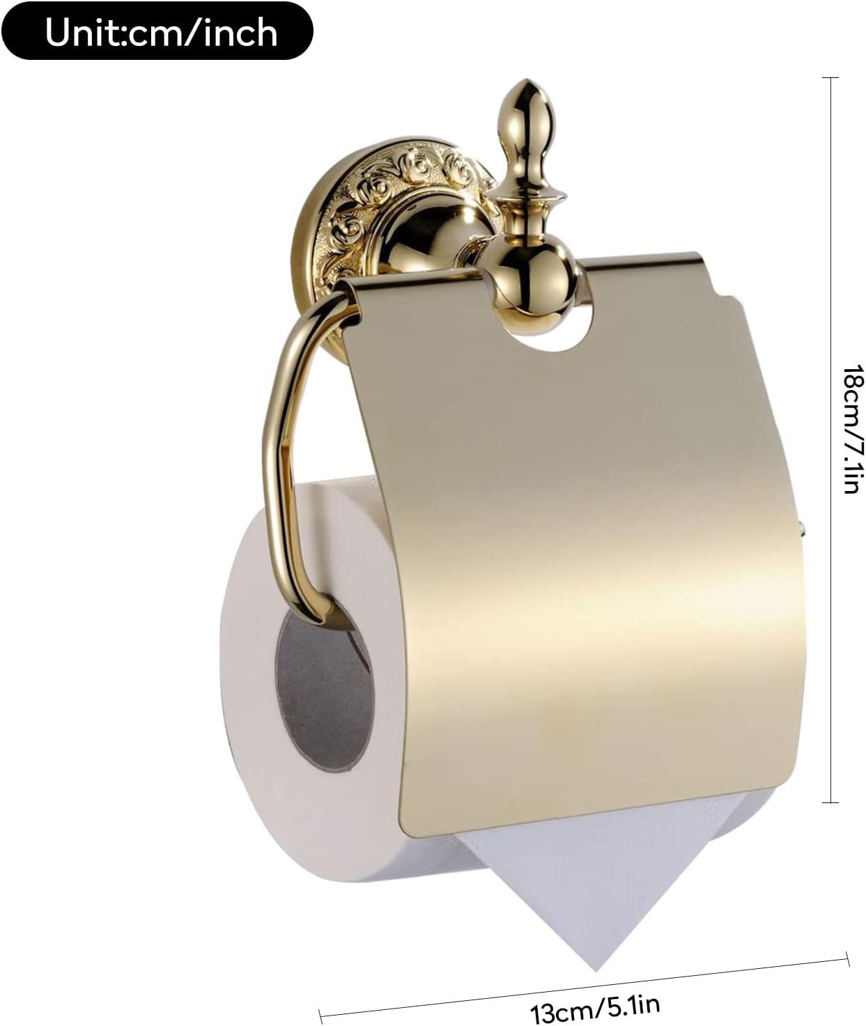 Moderner Toilettenpapierhalter, Toilettenpapierhalter