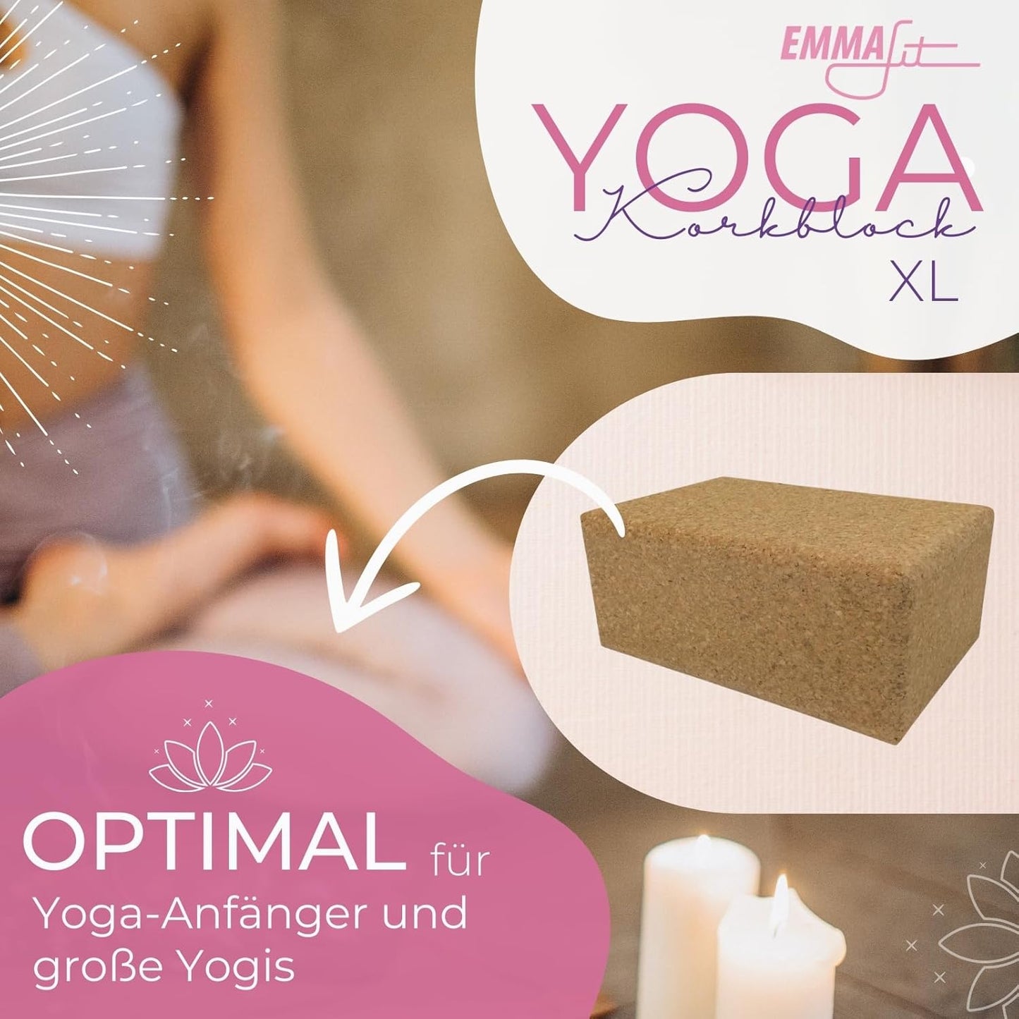EMMAfit Yoga-Block