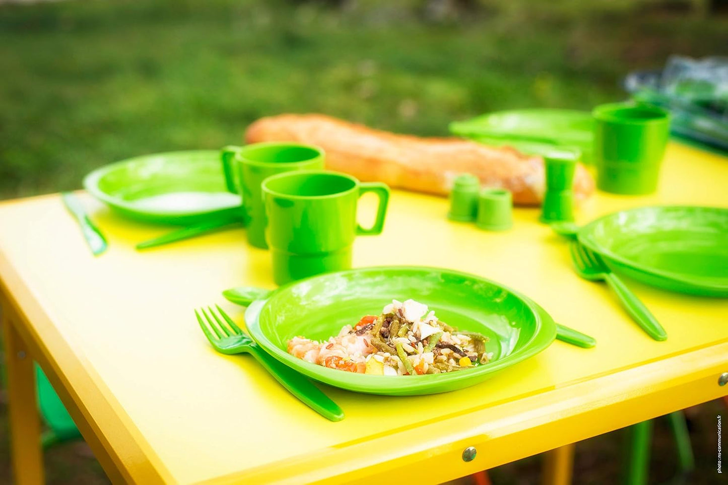 Camping-Picknick-Set für 4 Personen