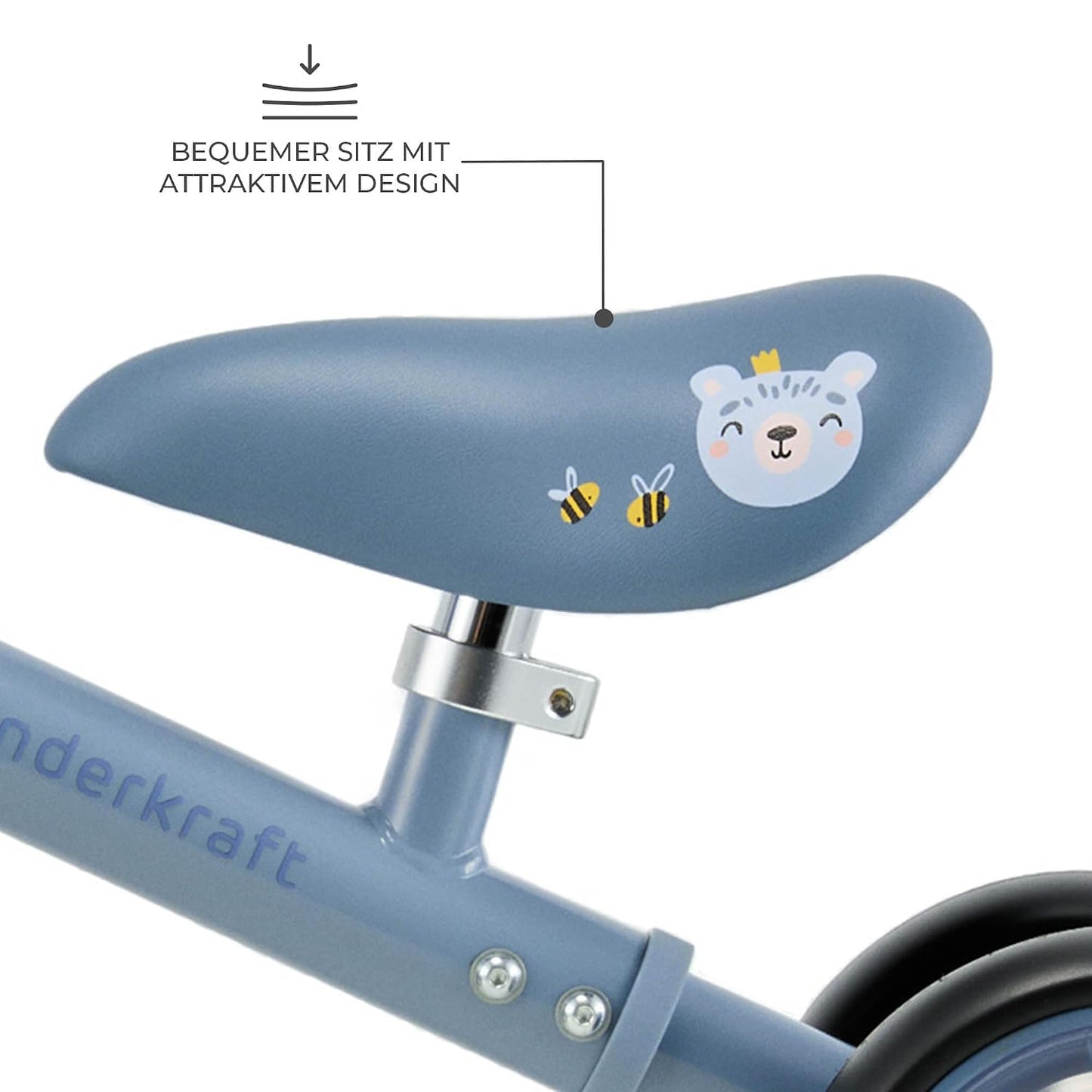 Mini balance bike Cutie Flash Blue, CUTIE FLASH Blue