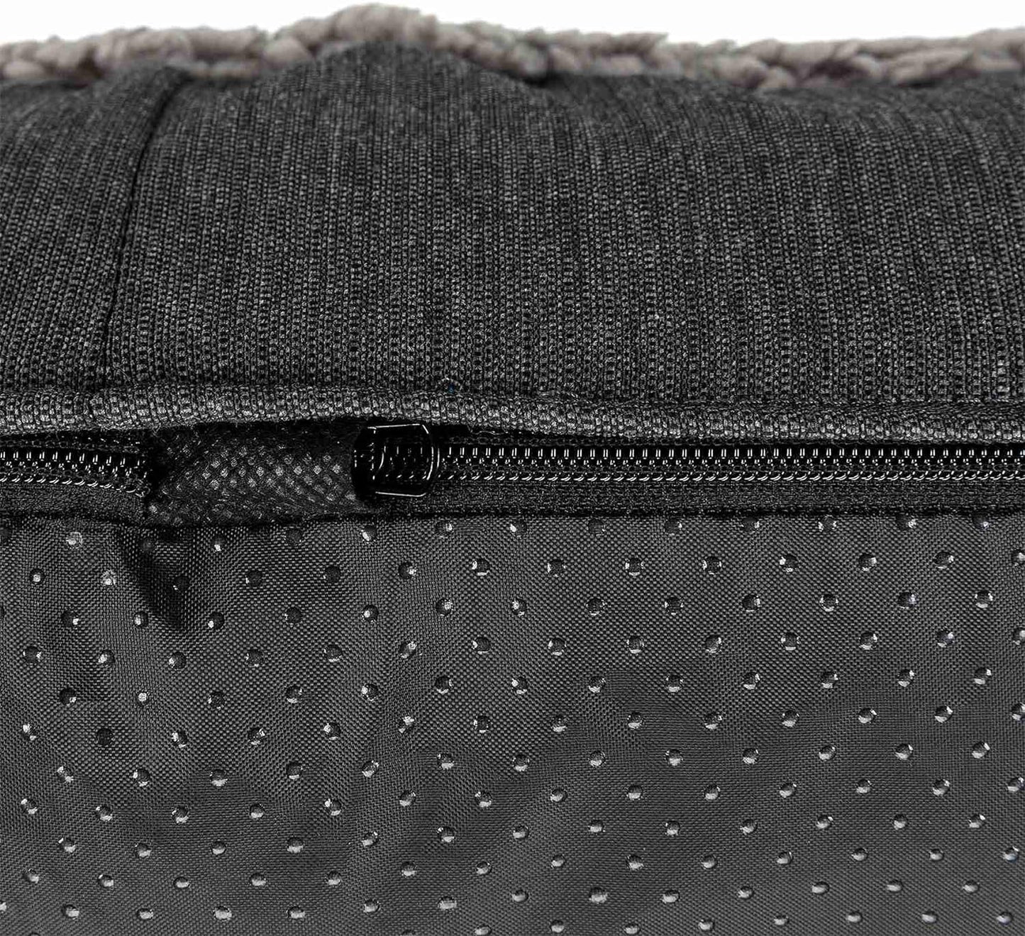 Vital Kissen Bendson, 55 x 80 x 14 cm, dunkelgrau/hellgrau