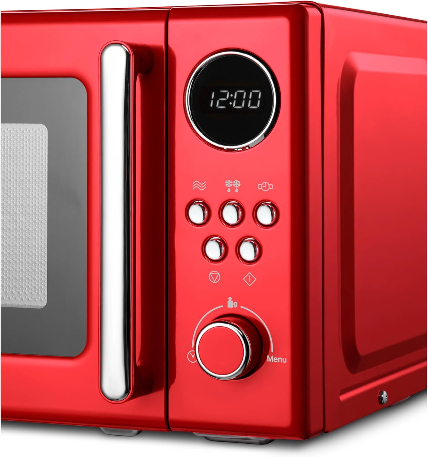 Retro Mikrowelle MD15000, Rot