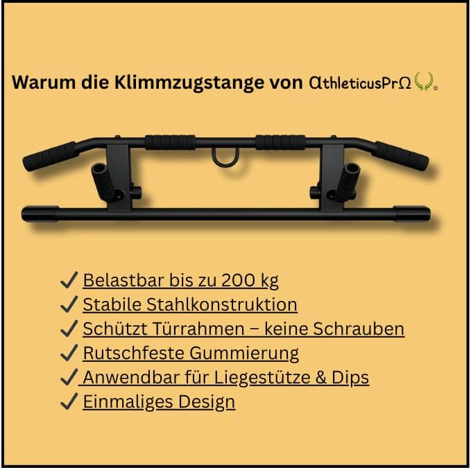 Klimmzugstange für Türrahmen