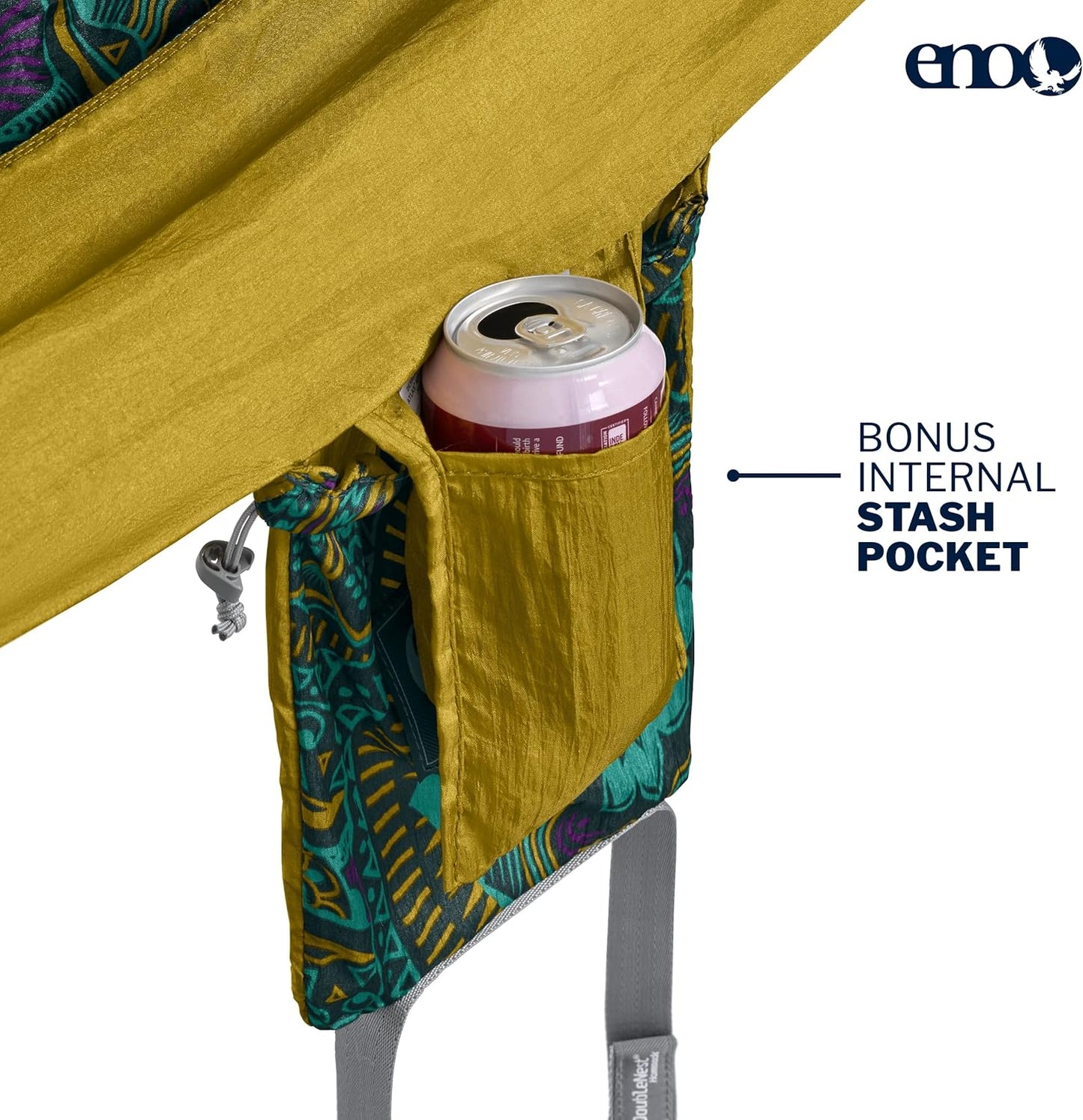 DoubleNest Camping-Hängematte für 1-2 Personen, Mantra | Gold