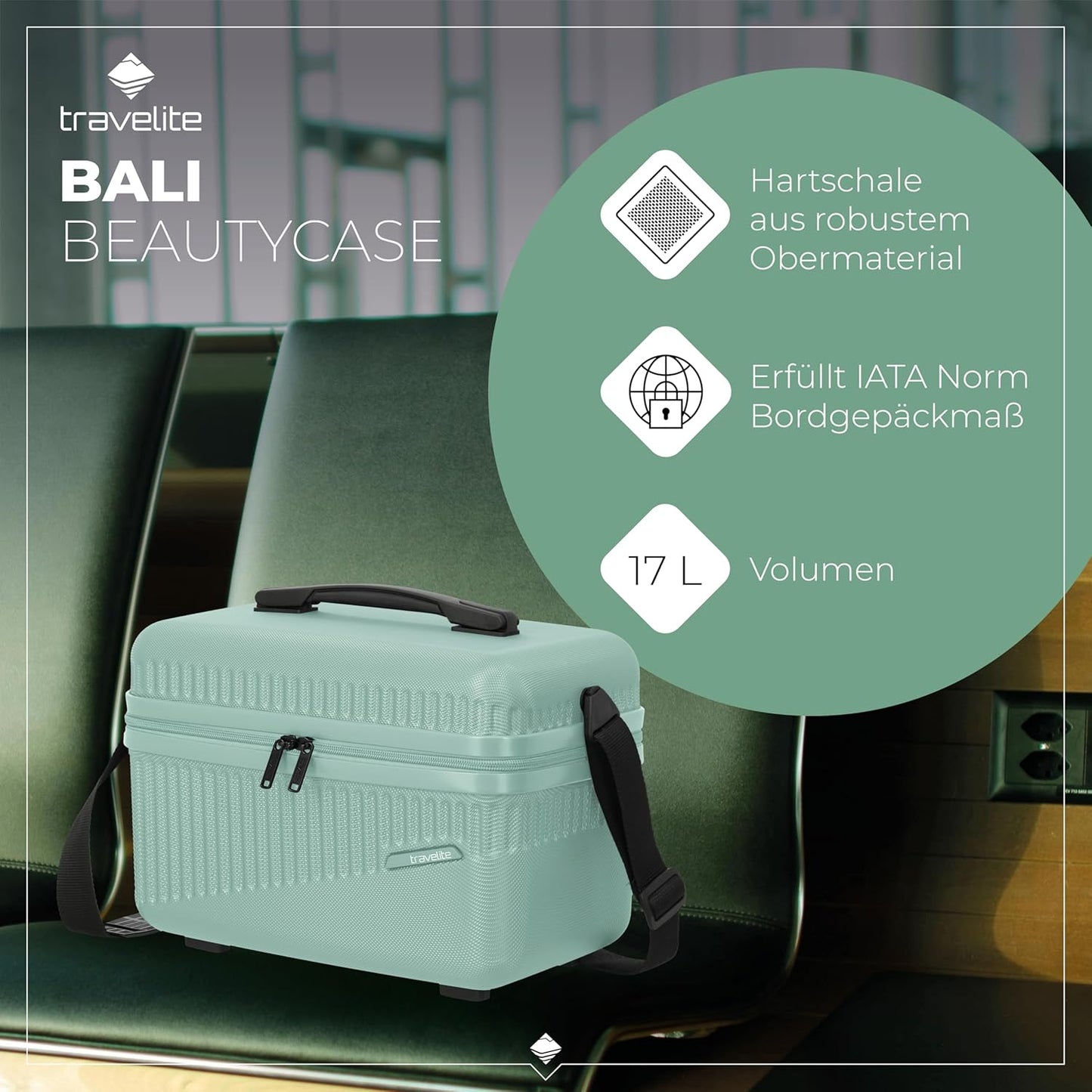 Bali, Mint / Beautycase