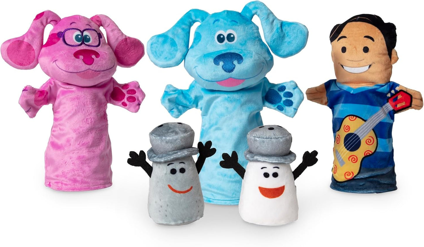 5-teiliges Hand- & Fingerpuppen-Set Blue's Clues & You!, Blue's Clues & You
