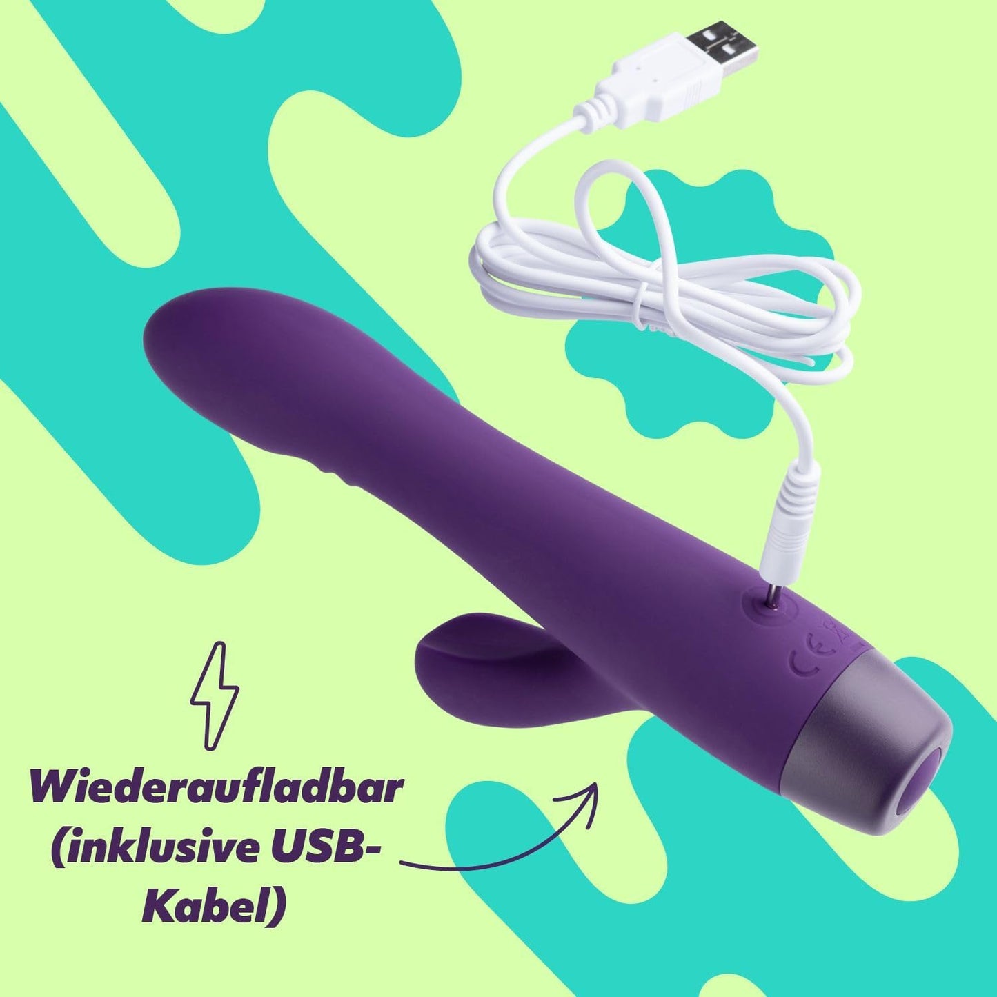 Joy Rabbit Vibrator für Frauen, Lila