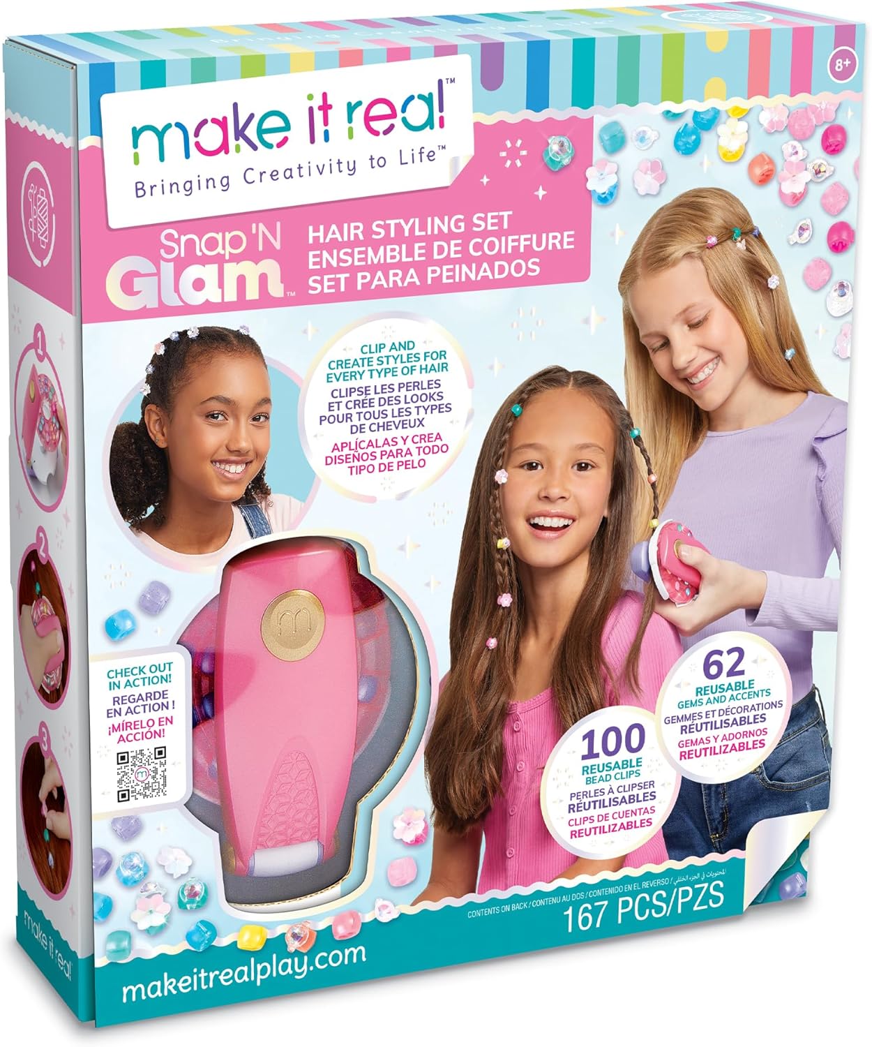 Kreatives Haar-Set