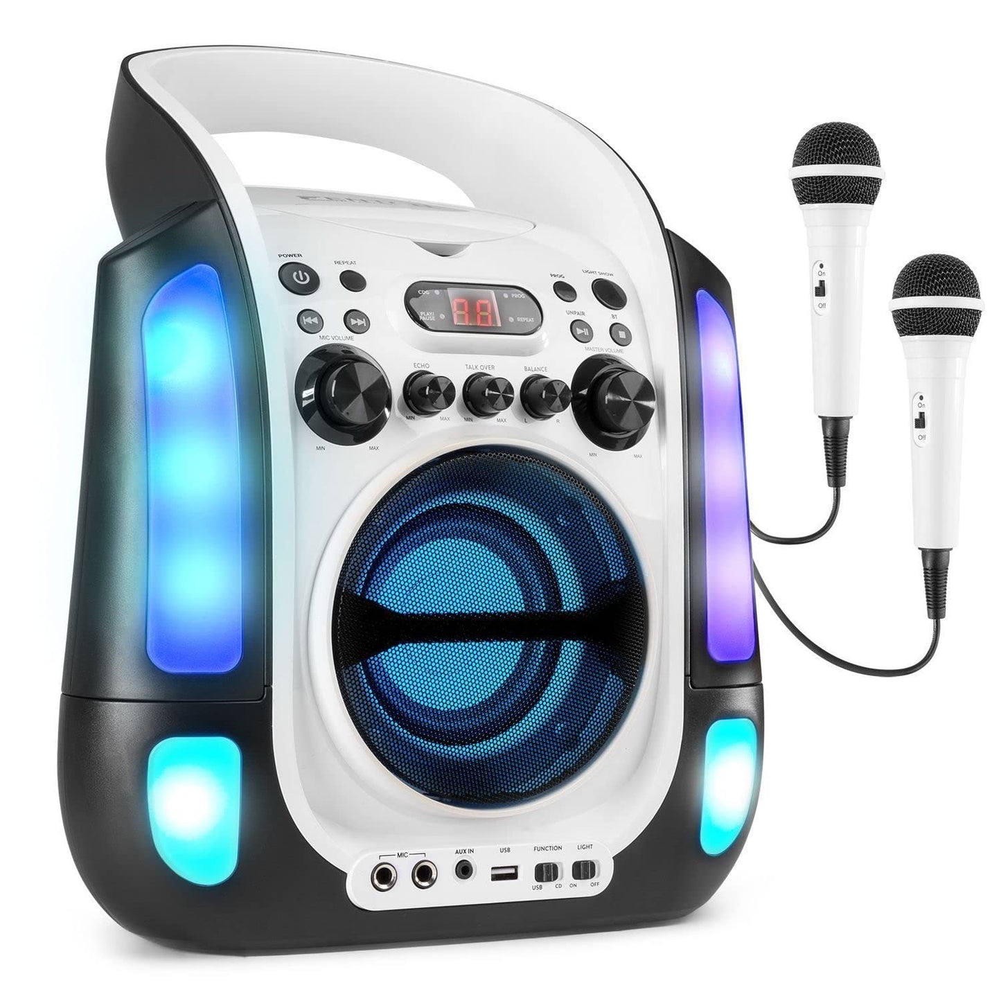 Karaoke Maschine SBS30W, SBS30W Karaoke CD BT White