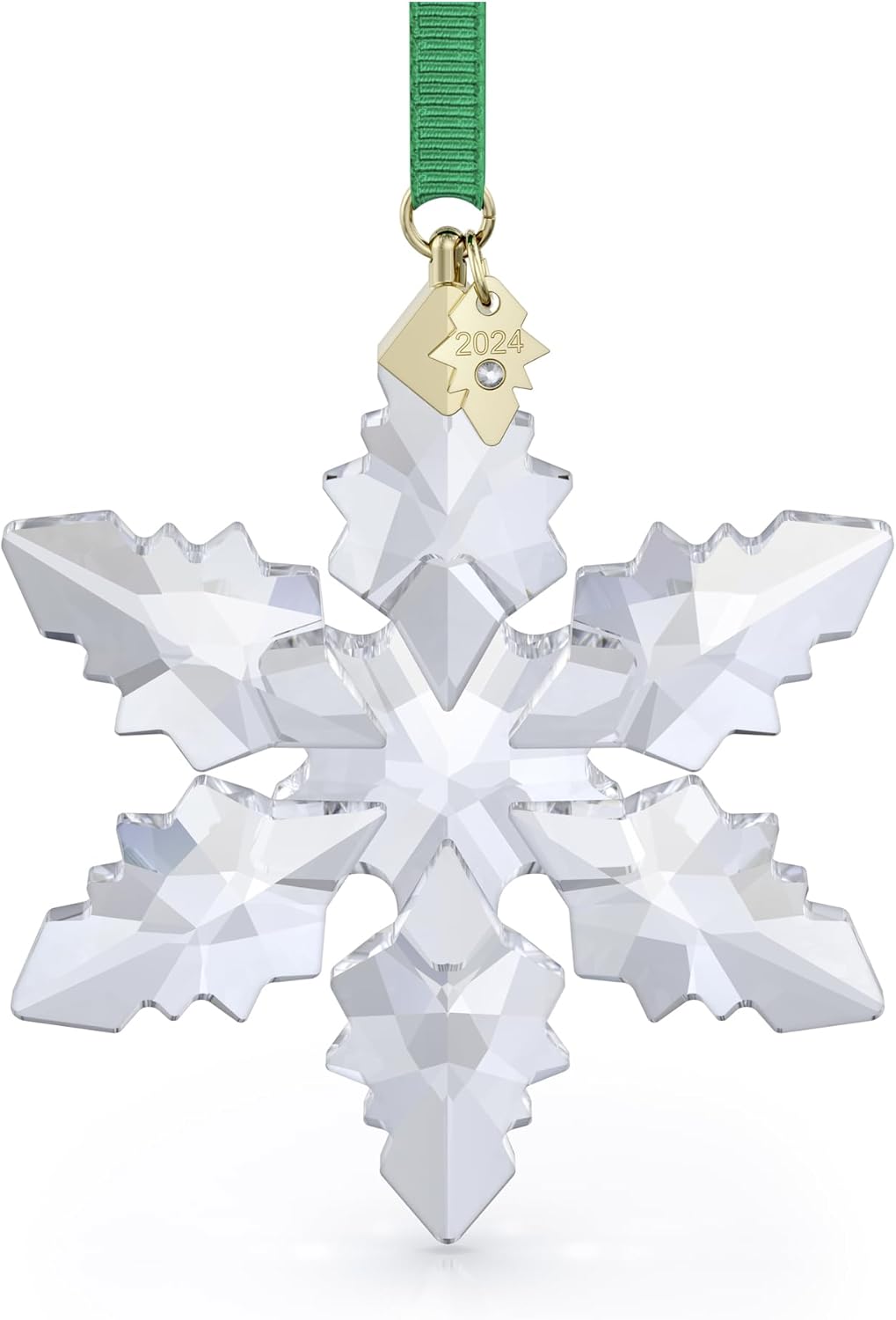 Annual Edition Kristallornament 2024 Schneeflocken-Design, Annual Edition Ornament 2024 Gold