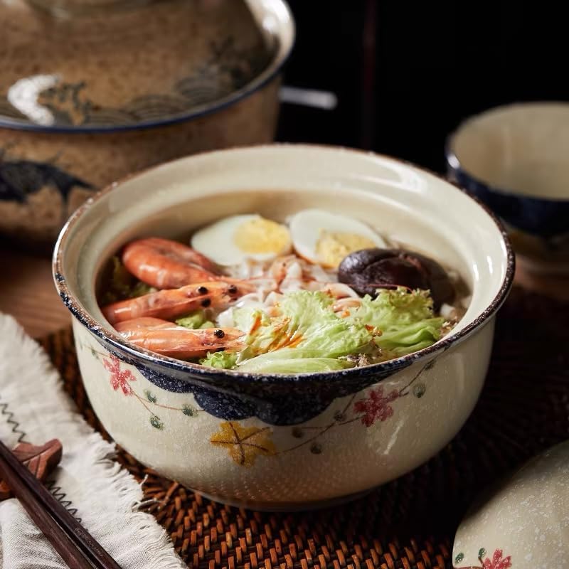 Ramen Bowl Set mit Deckel, Style B