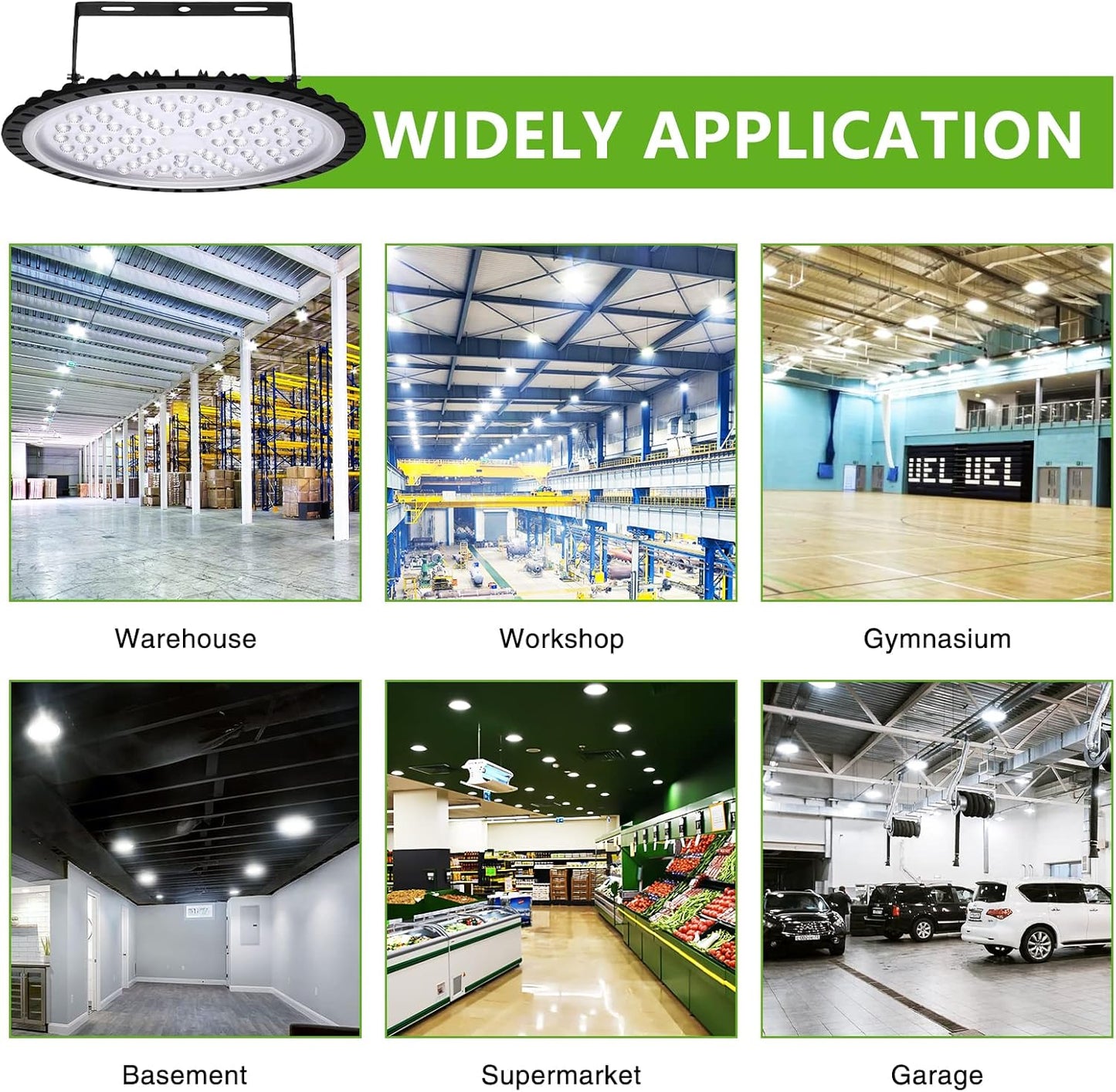 LED-Industrielampe, 1pcs 300W