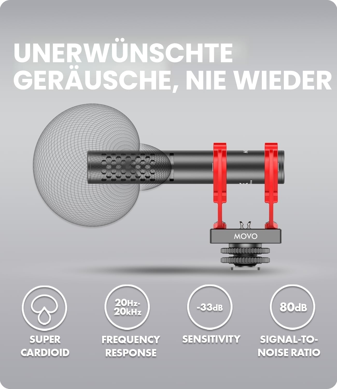 X1-Mini Video Shotgun Mikrofon für Kameras