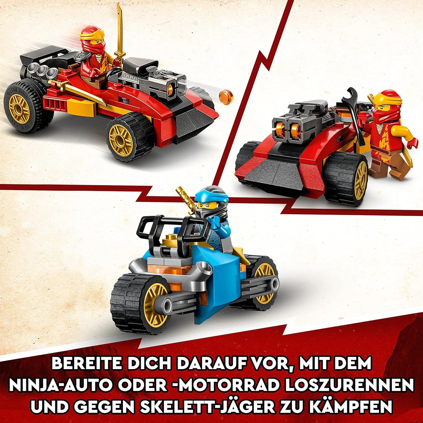 Kreative Ninja Steinebox, Single