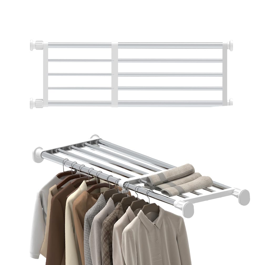Teleskop-Regal, 60-80 cm, 60-80 cm Elfenbein