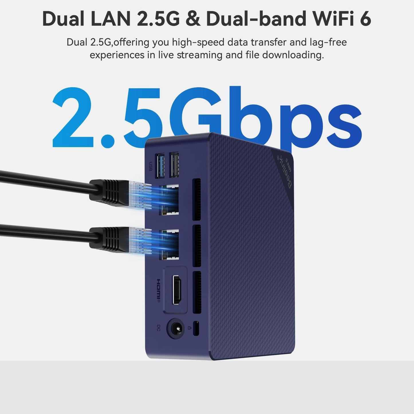 Mini PC S13, N150 16+500G/2.5G*2