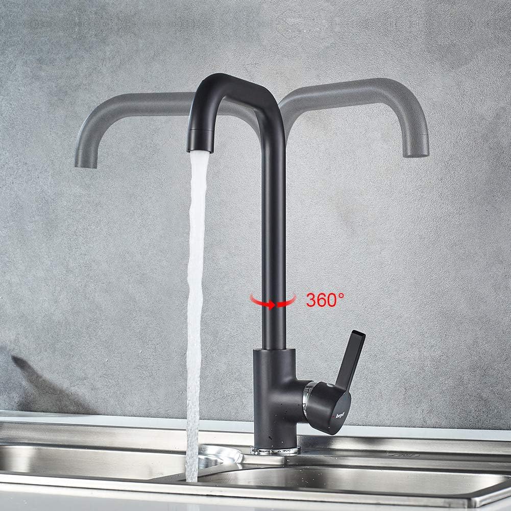 M22105B Küchenarmatur, Schwarz