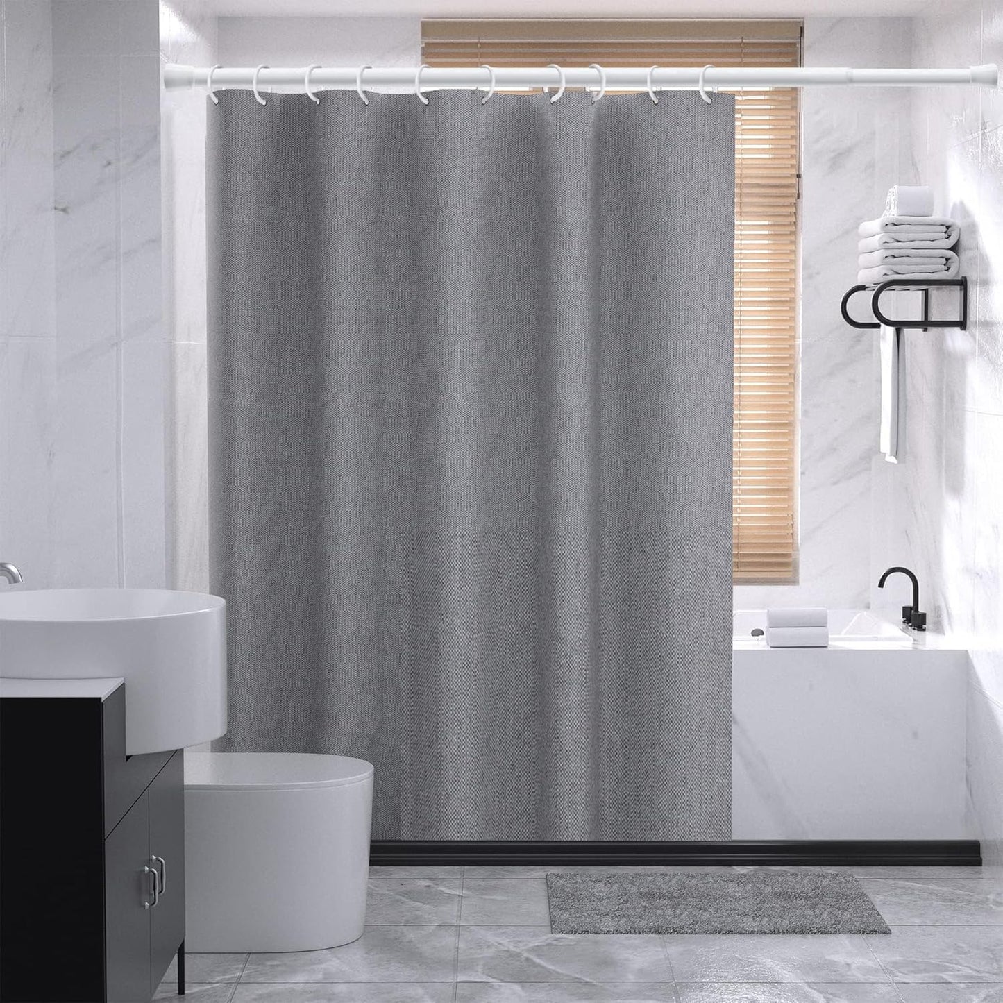 Teleskop Duschstange 48-70 cm, Silber 48-70cm(1PC)