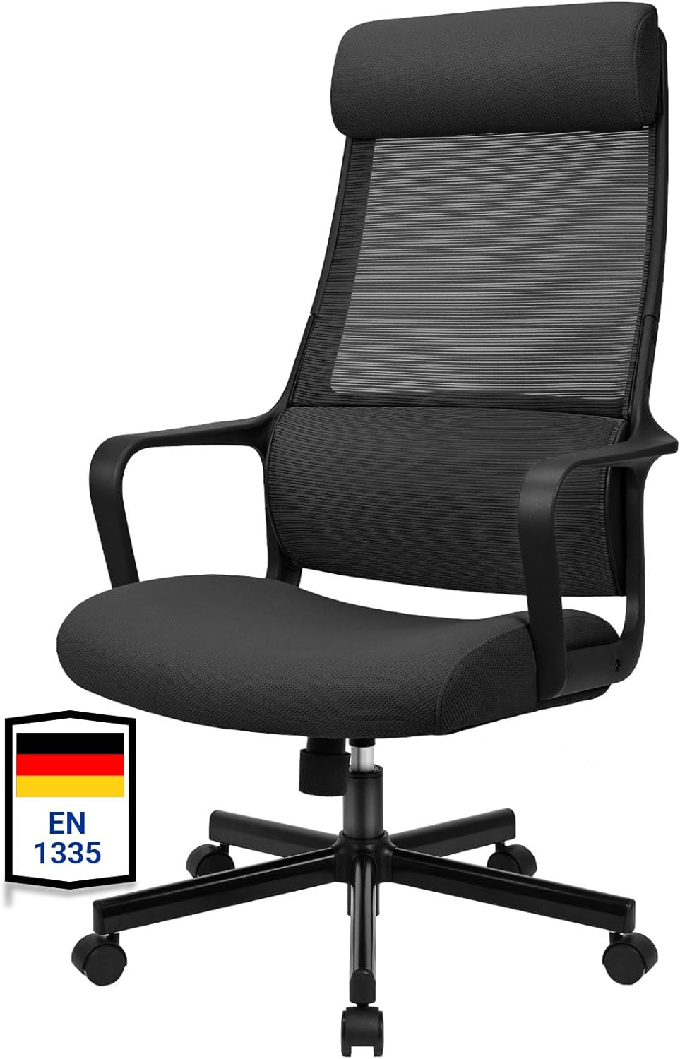 Schreibtischstuhl, Schwarz