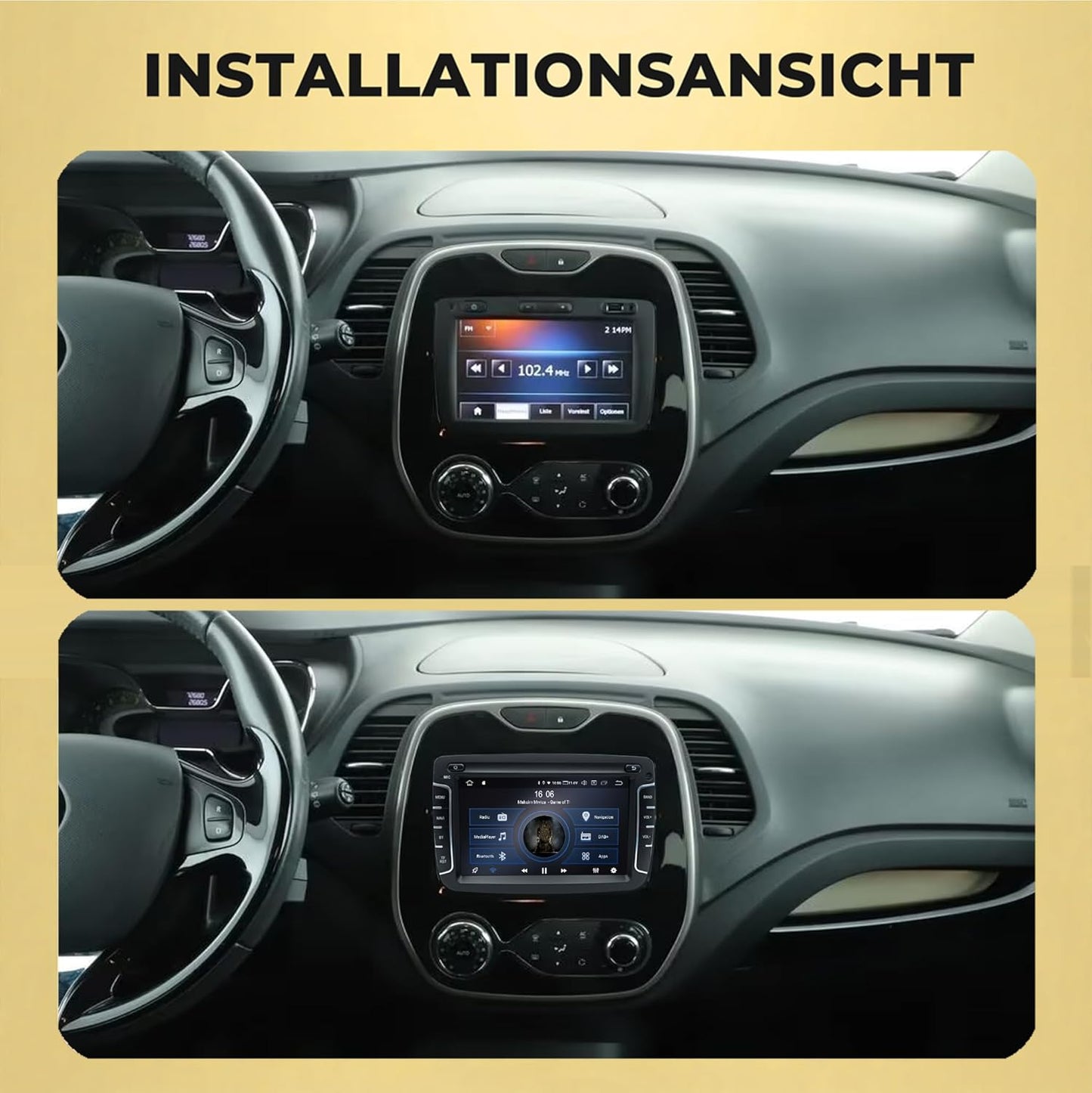 AR7-L2 Android 14 Autoradio mit Navigation für Dacia Duster/Logan/Sandero/Dokker/Lodgy, AR7-L2