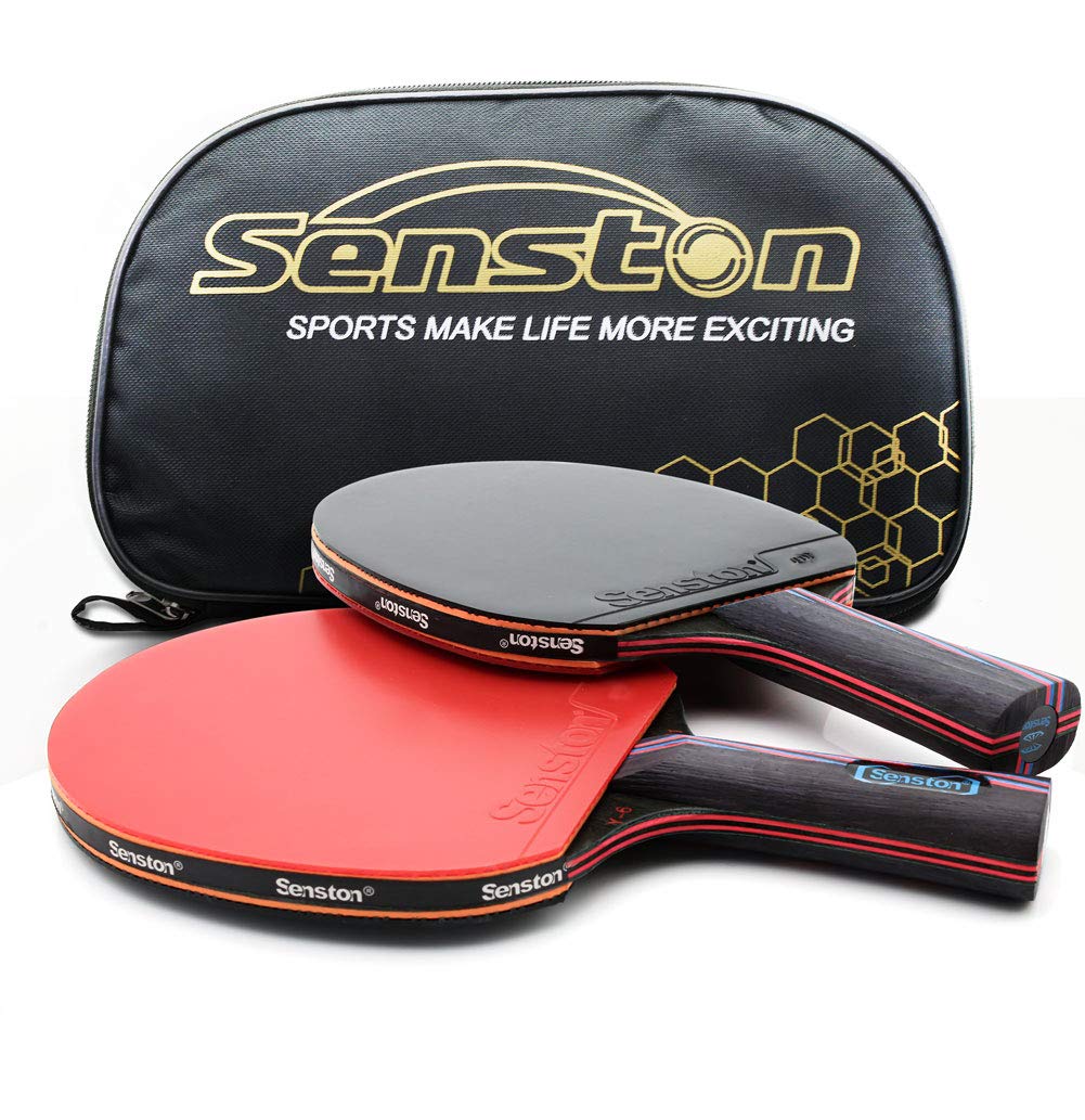 Tischtennisschläger 2-Spieler-Set, Y6