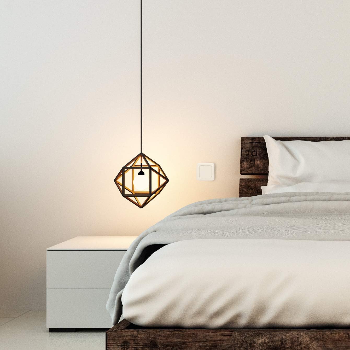 Plug & Connect Home Kit, Set mit Wandschalter und Funkschalter ; Single
