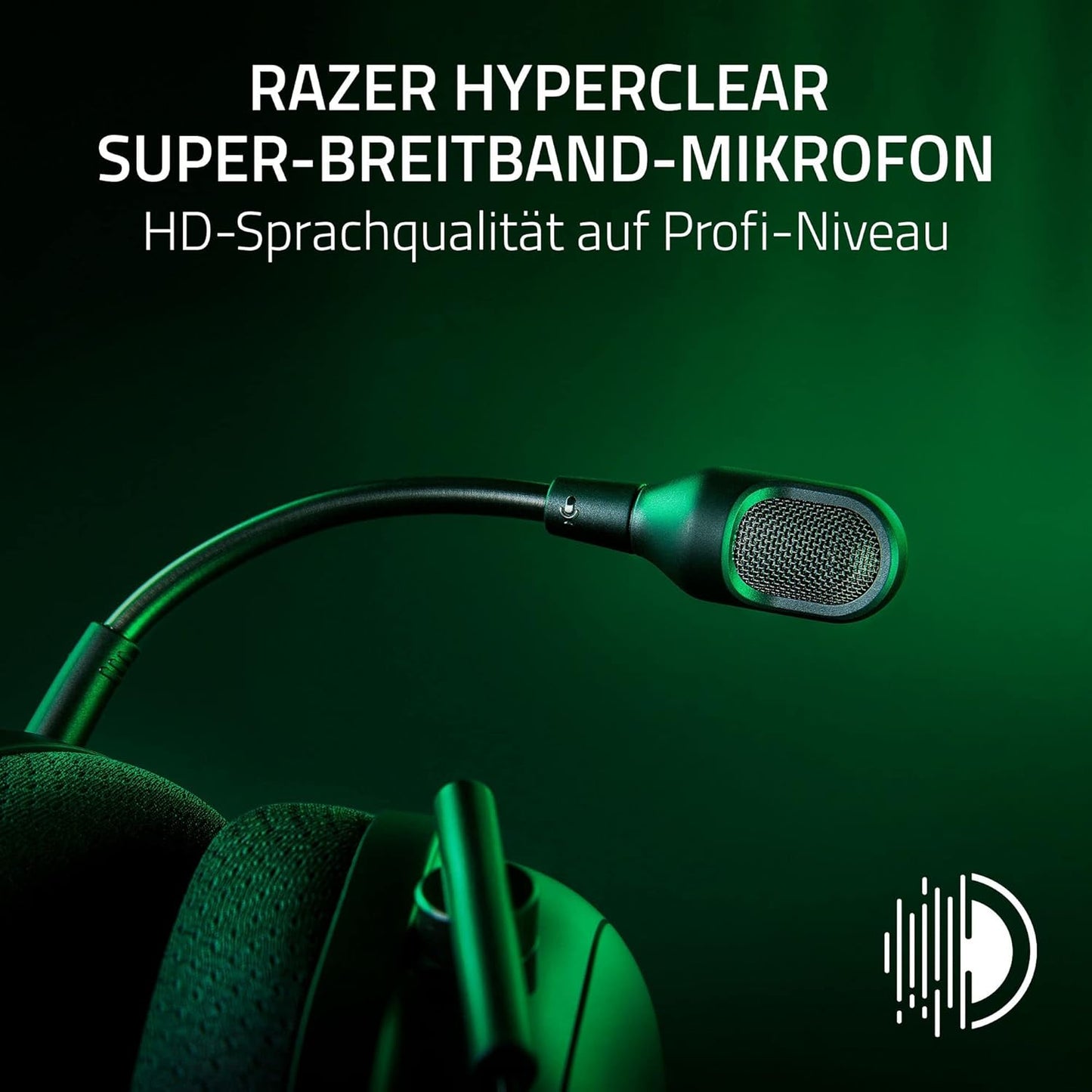 Kabelloses Esports-Headset mit HyperSpeed Technologie, BlackShark V2 Pro Weiss